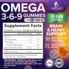 Omega 3 6 9 Gomitas veganas suplemento de cido graso
