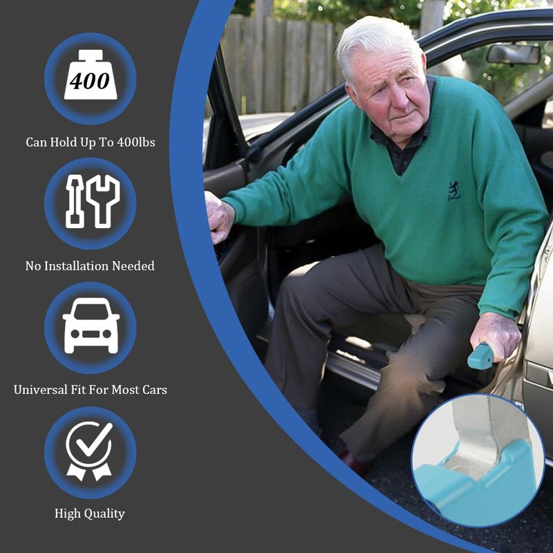 URAQT Elderly Car Handle Mobility Aid, Door Handle, Car Handle