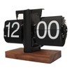 Digital Flip Down Clock Retro Automatic Turning Battery Operated Mechanical