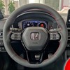 Funda de volante cosida a mano para Honda Civic 2022