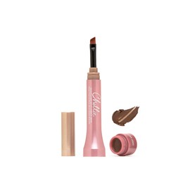 Chella Eyebrow Cream, Delightful Deep Brown - Vegan, Cruelty Free, Paraben Free, Gluten Free - Long Wearing, Velvet Consistency, Water Resistant