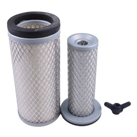 DVPARTS Air FIlter Combo AM108242 M94734 Compatible With John Deere Element 2243 322 332 430