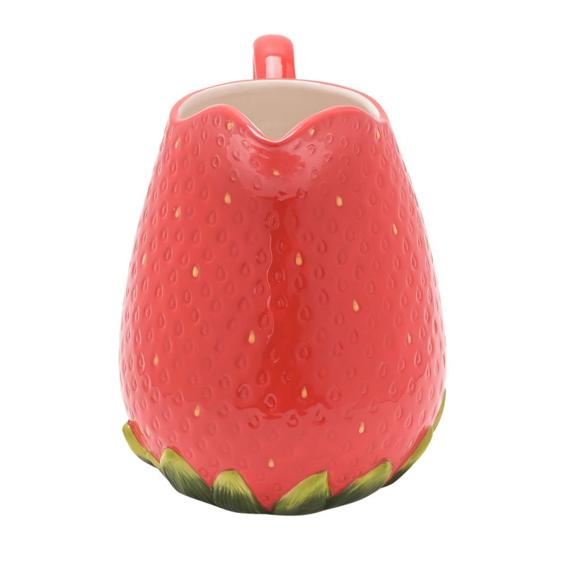 Widdop Cottage Garden Ceramic Strawberry Themed Dinnerware - Strawberry Jug