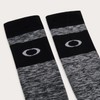 Oakley Men's Baseball Socks STRIKING LONG SOCK 25.0, (02E) BLACKOUT,