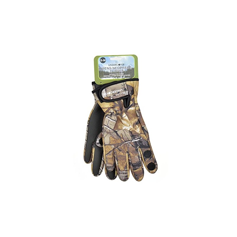 Undercover Men's Neoprene Gloves GL641UCM Camo M/L