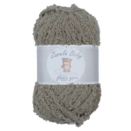 Zarela Baby Fluffy Wool 25g (14 Dark Grey)