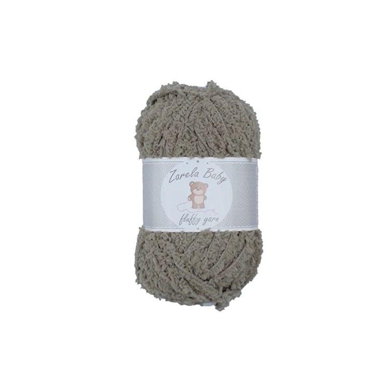 Zarela Baby Fluffy Wool 25g (14 Dark Grey)
