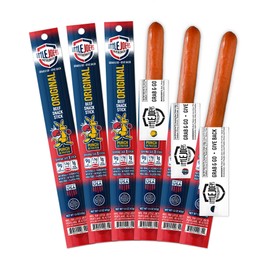 Little Joeys Original Beef Snack Sticks – 6 Count Box – High Protein Meat Snacks for Adults & Kids – Keto Friendly, Low Carb, Gluten Free, No Nitrates or MSG – Shelf Stable Beef Jerky Sticks – Made in USA