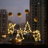 Fastsun Christmas Decorations LED Window Decoration String Fairy Light Lamp