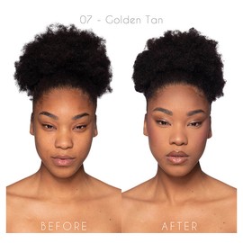 MRS GLAM GLORIOUS SKIN POWDER FOUNDATION - 07 GOLDEN TAN, BPERFECT