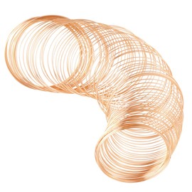 STOBOK 1set Steel Wire Bracelet Material for Jewelry Making for Women and Girls Gold Plated Lightweight Custom Jewelry Creations