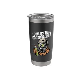 Funny Exterminator Dad Pest Control Father's Day Pest Dad Stainless Steel Insulated Tumbler