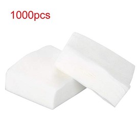 Almohadillas de algodón de 1000 piezas, almohadillas de algodón desmaquillantes portátiles, desmaquillantes para tatuajes