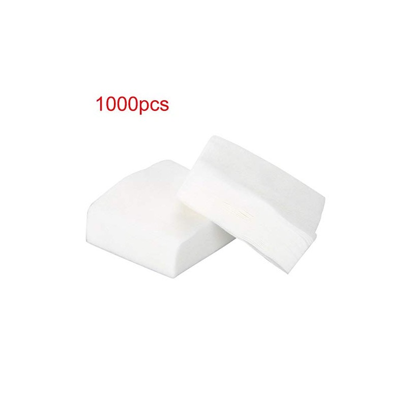 Almohadillas de algodón de 1000 piezas, almohadillas de algodón desmaquillantes