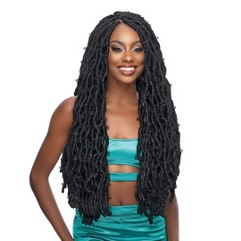 Janet Collection Crochet Braids Nala Tress Gypsy Butterfly Locs Braid 24" (1-pack, 30)