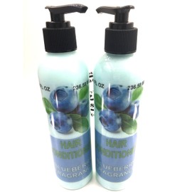 2 PACK handmade Kids hair conditioner Blueberry 8 oz each