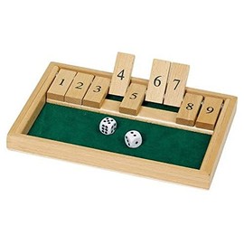 Toys Pure Wooden Shut the Box Game