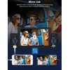 Single Din Car Stereo with Apple Carplay Android Auto, METEESER