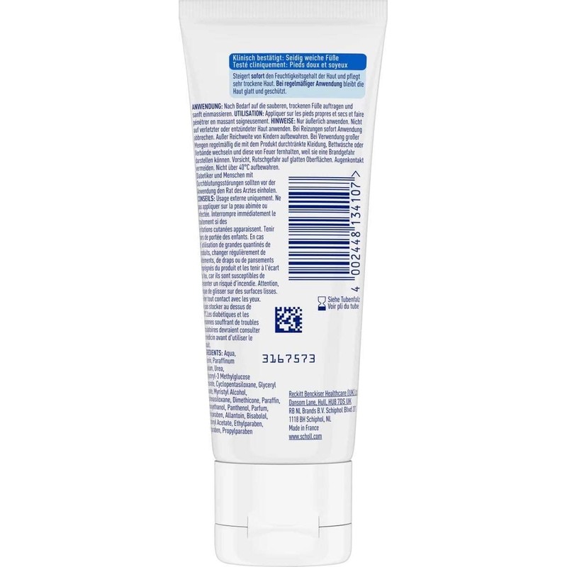 Scholl Rich Foot and Nail Cream - Ideal for Rough
