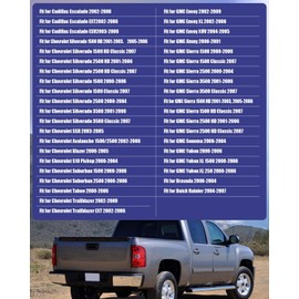 Ignition Assembly Replace US-312L 924-713 D1469G- Lock Cylinder Switch & Cylinder Housing & Starter Switch Fit for Chevy Avalanche Suburban Silverado Trailblazer GMC Sierra Rainier Escalade H2 Bravada