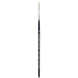 da Vinci Watercolor Series 1203k Maestro Paint Brush, Long Needle Liner/Rigger Kolinsky Red Sable, Size 5/0
