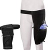 Katheter Beinbeutel Halter, Katheter-Beinbeutelhalter mit Gürtel, Urin-Beinbeutel-Halter Abdeckung Urinbeutelabdeckung Katheter-Ärmeln