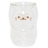 Shirotan 102-25424 Double Wall Glass "Shirotan" Heat-resistant Glass, Double Layer