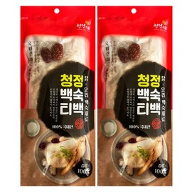 삼계탕 재료 100g 1+1 국산 백숙재료 황기 한방재료 Samgyetang Ingredients 100g 1+1 Domestic Steamed Chicken Ingredient Astragalus Herbal Ingredient