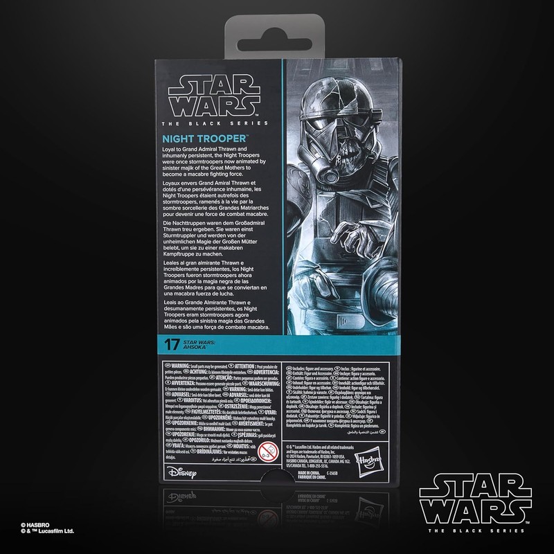 STAR WARS The Black Series Night Trooper, Ahsoka Premium Collectible