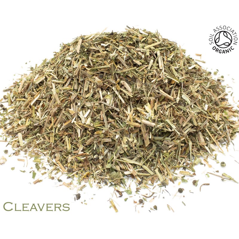 Organic Cleavers Pure Herbal Infusion (25 Unbleached Tea Bags -