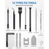 Mini Electric Screwdriver Set 140-IN-1: UnaMela Small Electric Screwdriver Cordless