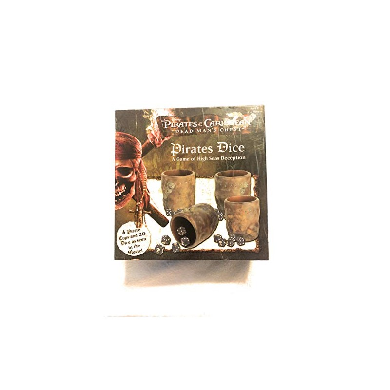 Pirates of the Caribbean Pirates Dice: A Game of High