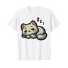 Kawaii Catnap Cute Sleeping Kitty Adorable Naptime T-Shirt