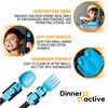 Dinneractive Utensil Set for Kids – Construction Themed Toddler Forks