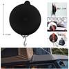 Roseddy JP-XP12A-NEW Suction Cup Hook, Strong Car Side Tarp, Suction