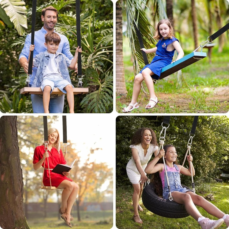 SPORWAY Swing Attachment, Hammock Suspension Hanging Chair Attachment Swing Suspension