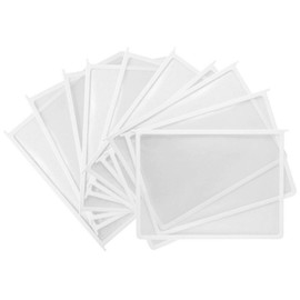 Leviatan 207015 Display Panel A4 Polypropylene Pack of 10 White