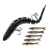 FOLANDO Multi Jointed Pike Fishing Lures, 135.CM/18G 3D artificial lure