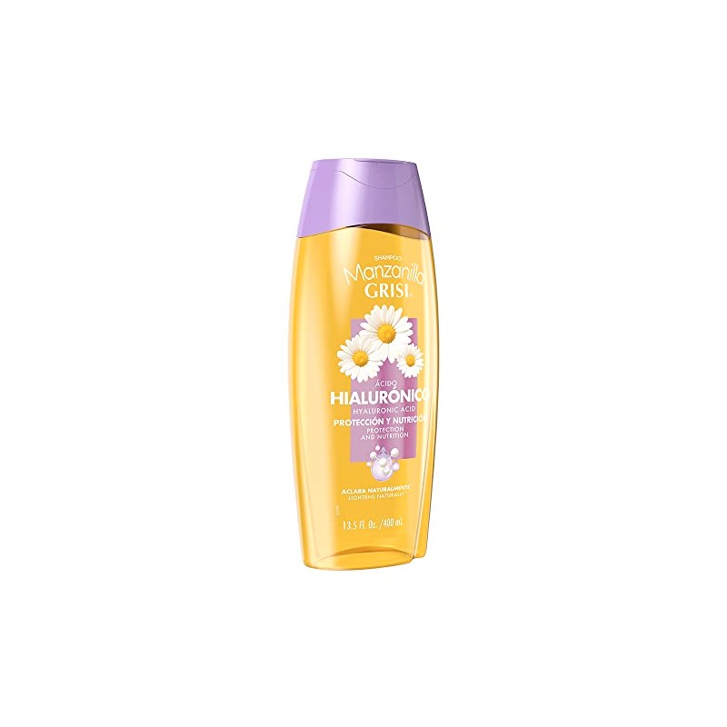Manzanilla Grisi, Shampoo Ácido Hialurónico, 400 ml | Protección y
