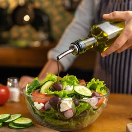 ITALICA ITALICA - Pure Refined and Extra Virgin Avocado Oil - Perfect for Cooking and Salad Dressing - Anfora Glass Available in 16.9 FL OZ (500 mL)