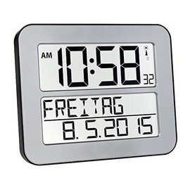 TFA Dostmann 60.4512.01 TimeLine Max Radio-controlled Clock