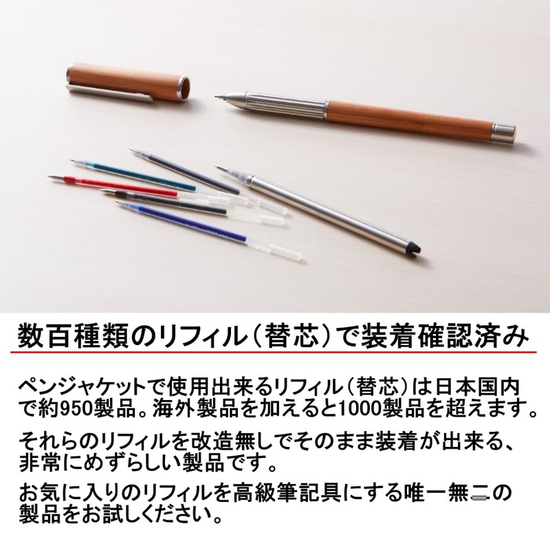 Deff Dief Refill Pen Jacket Converts Into Fine Writing Instruments