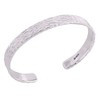 Handcrafted Hammered 925 Sterling Silver Cuff Bracelet