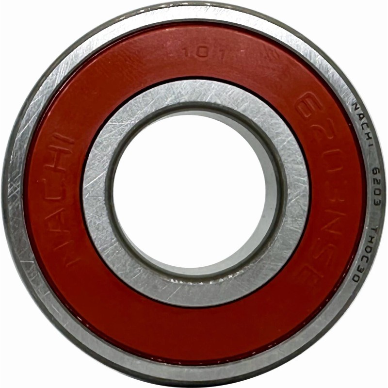 Nachi (Qty.10) 6203-2NSE9 CM NACHI Brand Rubber Seal Ball Bearing