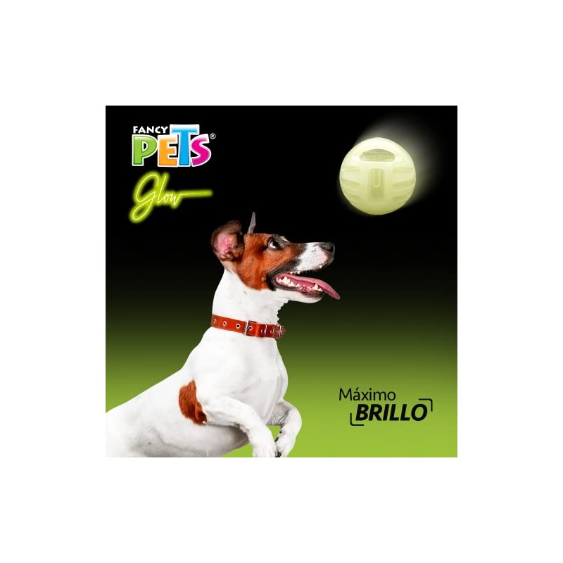 Fancy Pets Juguete Pelota Glow para Perro Que Brilla en