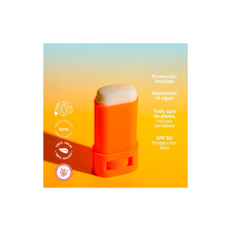 Babaria - Bloqueador Solar Facial en Barra FPS 50 Protector