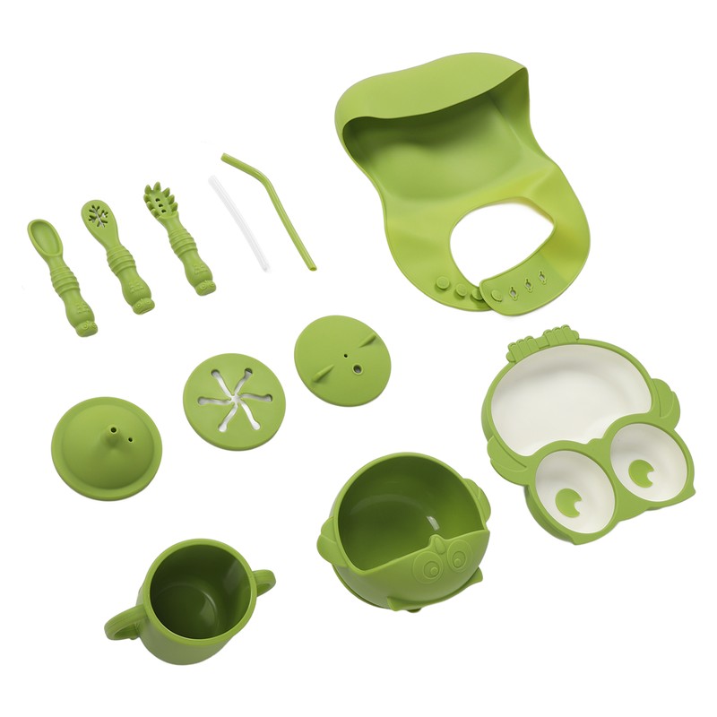 Baby Led Weaning Supplies Owl Shape Teether Safety Strong Suction