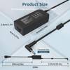 45W Charger for HP Laptop with Smart Blue Tip-Compatible with