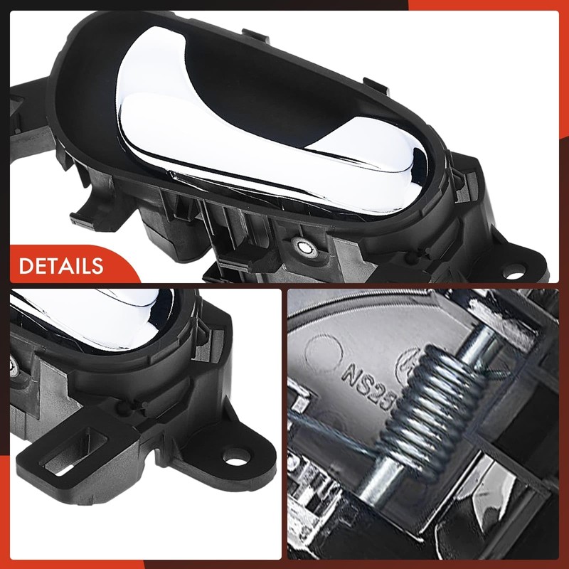 A-Premium Front or Rear Passenger Side Interior Door Handle Compatible