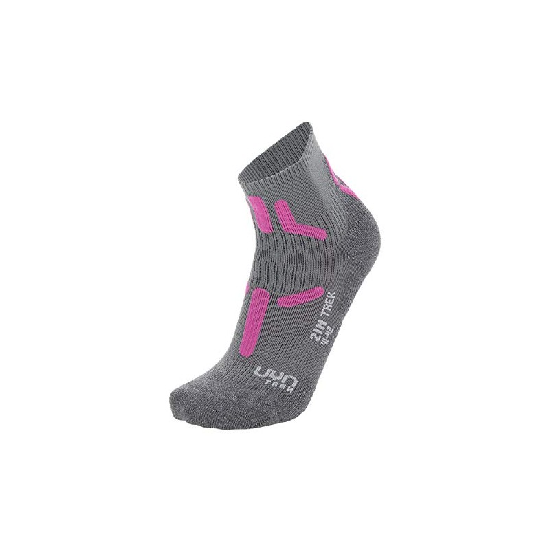 UYN Women's Trekking 2 in Low Cut Socks (Pack of